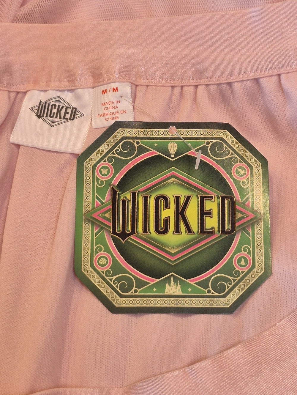 Wicked Pink Tulle Midi Skirt NWT Universal Studios Glinda Balletcore M - Picture 5 of 6